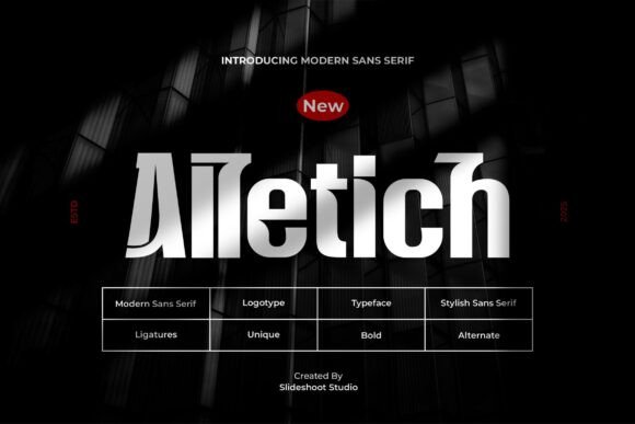 Alletich: A Modern Sans Serif for Editorial Clarity and Grace