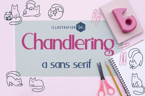 Chandlering: A Squatty, Hand-Crafted Sans Serif for Makers