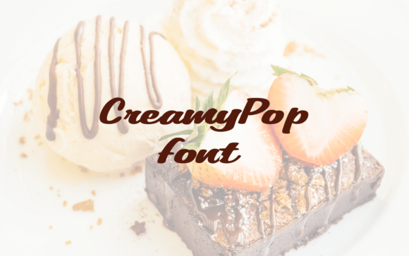 Creamy Pop: A Friendly, Modern Sans Serif for Digital Brands