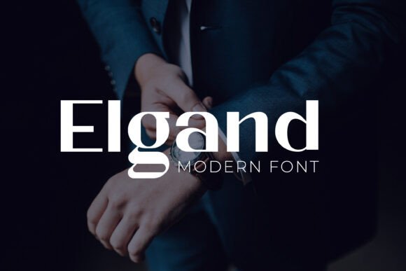 Elgand: A Bold Sans Serif Typeface for High-Impact Campaigns