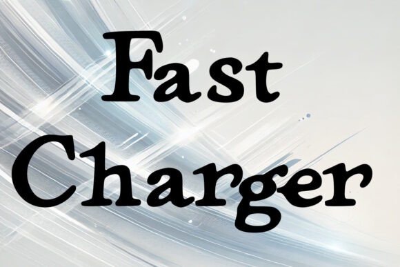Fast Charger: A Bold Handwritten Serif Font for Digital Impact