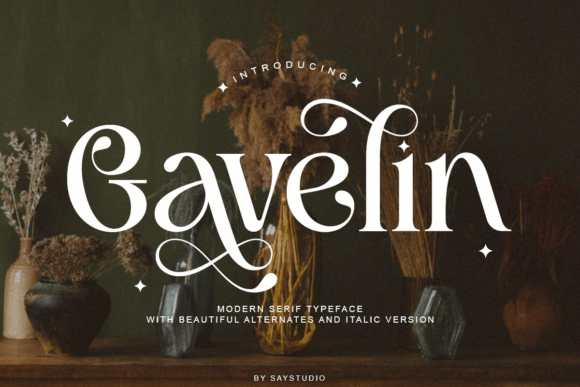 Gavelin: A Luxury Serif Font That Elevates Digital Branding