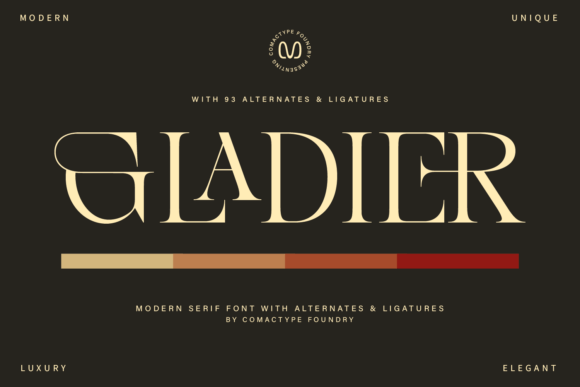 Gladier: A Serif Font That Anchors Editorial Calm