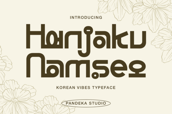 Hanjaku Namseo: A Korean Display Font That Elevates Your Brand