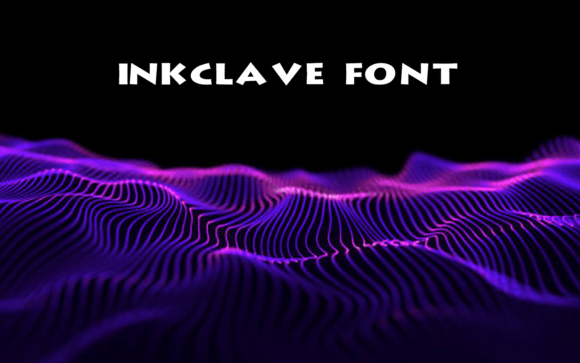 Inkclave: A Futuristic Sans Serif Display Font That Cuts Through the Noise