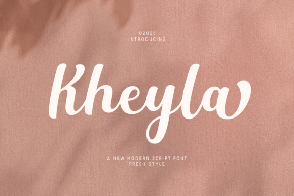 Kheyla: A Script Font That Earns Its Space