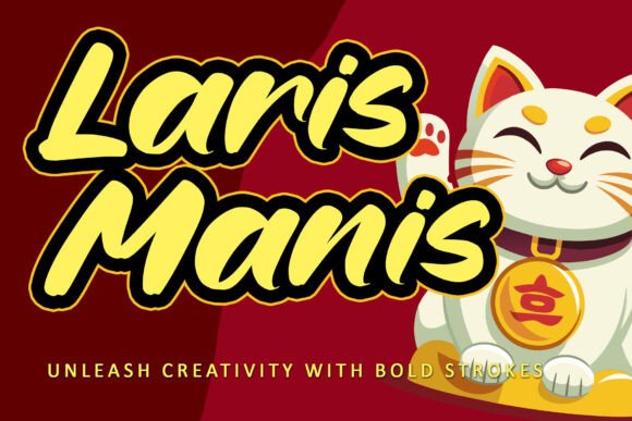 Laris Manis: A Modern Handwritten Font for Digital Branding