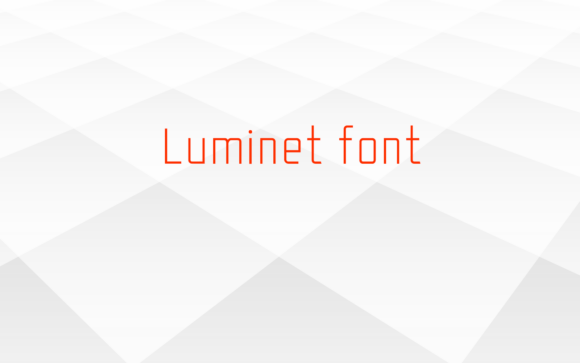 Luminet: A Clean, Modular Sans Serif for Modern Branding