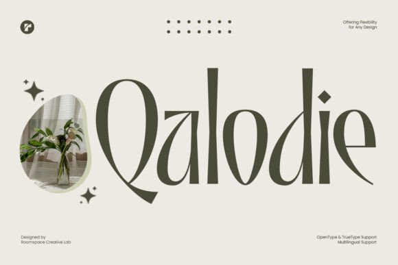 Qalodie: A Sophisticated Serif Font for Refined Brand Identity