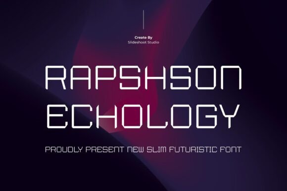 Raphson Ecology: A Display Font That Cuts Through the Feed