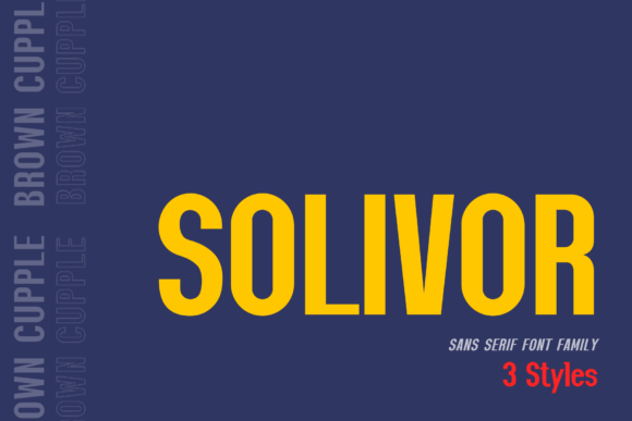 Solivor: A Clean Sans Serif Font That Elevates Handmade Design