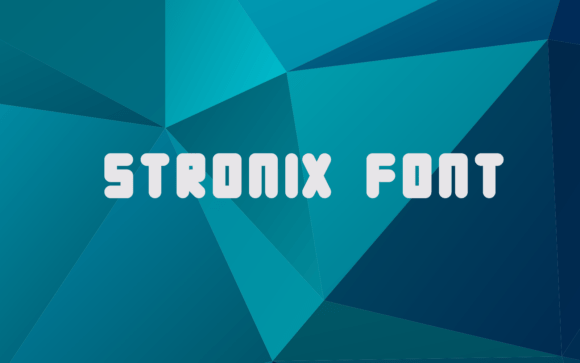 Stronix: A Display Font That Gives Your Handmade Goods Instant Presence