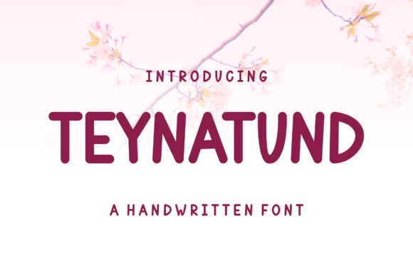 Teynatund Font: A Bold, Authentic Display Typeface for Small Business Branding